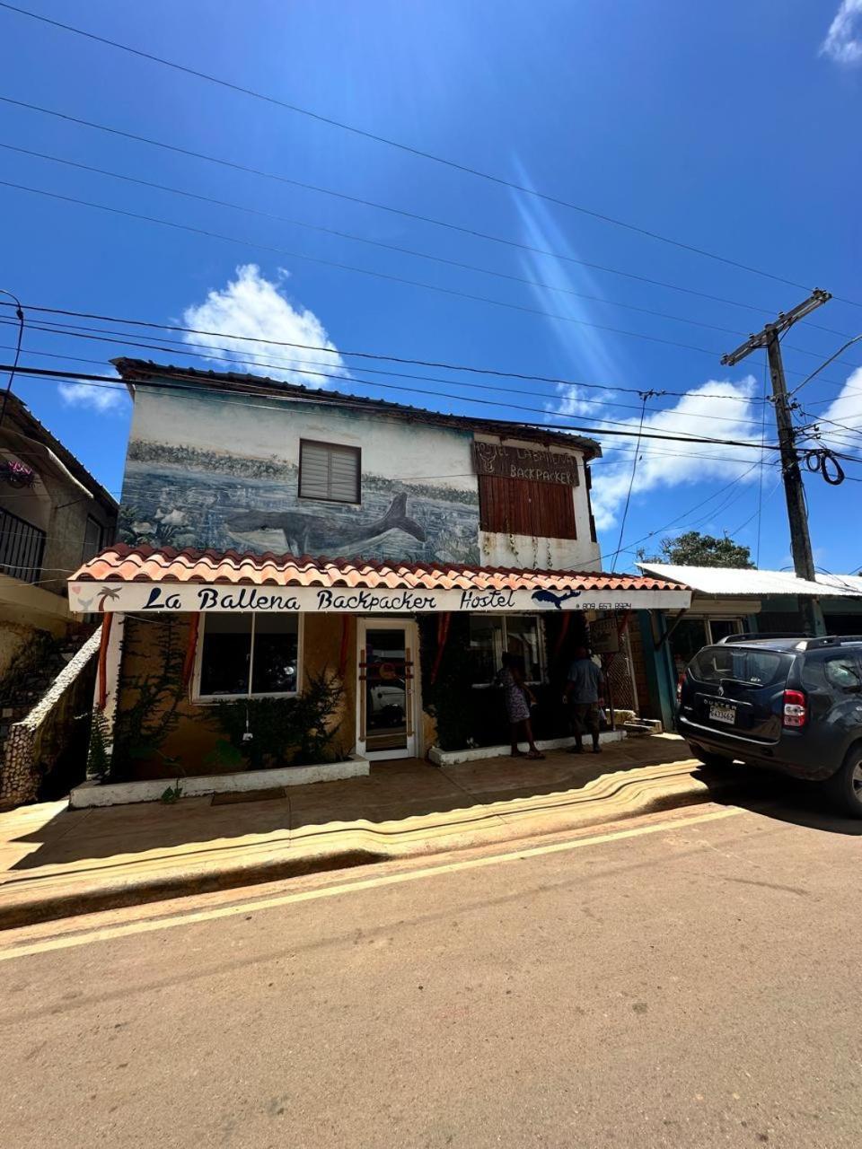 Hostel La Ballena Backpacker Las Galeras Exterior photo